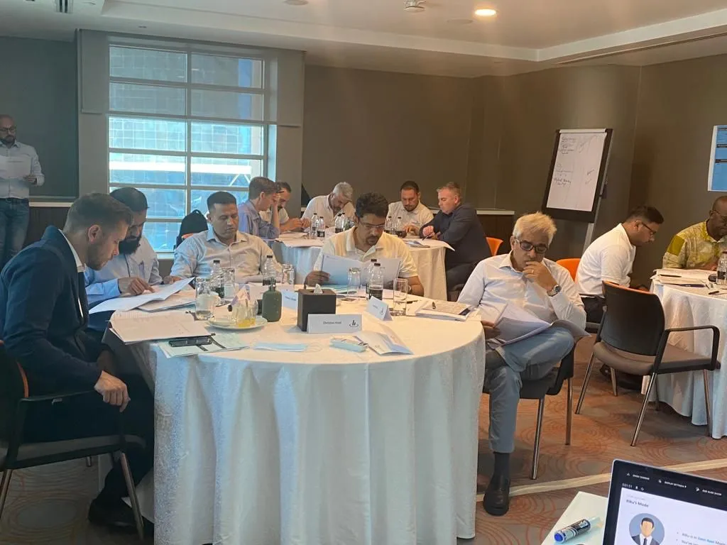 Hoerbiger Middle East - Strategic Selling with Perspective workshop